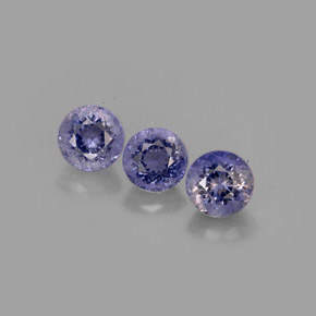 Achetez naturel ct bleue iolite gems, coupe roude, en provenance madagascar chez gemselect. en stock, livraison internationale!