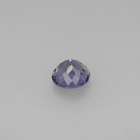 Iolite Violet Bleu naturelle Coupe roude, 0.52 ct, VS