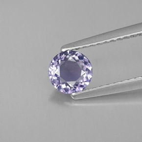 Iolite Violet Bleu naturelle Coupe roude, 0.47 ct, VS