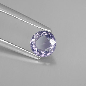 Iolite Violet Bleu naturelle Coupe roude, 0.47 ct, VS