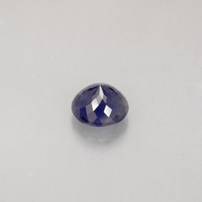 Iolite Violet Bleu naturelle Coupe roude, 0.44 ct, VS