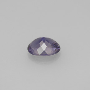 Iolite Violet Bleu naturelle Coupe ovale, 0.73 ct, VVS-VS