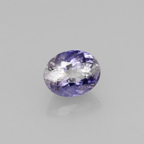 Iolite Violet naturelle Coupe ovale, 0.80 ct, VS