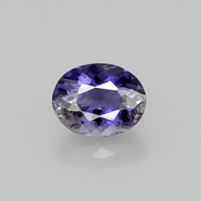 Iolite Violet naturelle Coupe ovale, 0.70 ct, VS-SI
