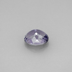 Iolite bleue naturelle coupe ovale, 0,73 ct, VS