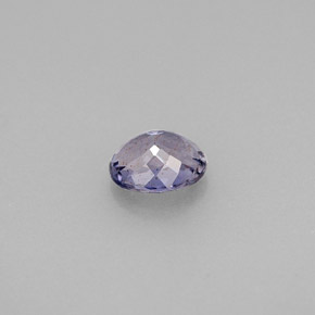 Iolite bleue naturelle coupe ovale, 0,52 ct, VS-SI