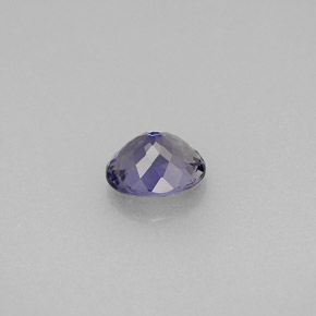 Iolite Violet Bleu naturelle Coupe ovale, 0.59 ct, VS
