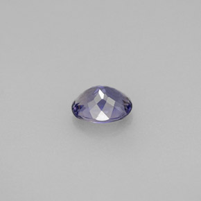 Iolite violet naturelle coupe ovale, 0,47 ct, VS