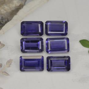 Achetez naturel 2,88ct bleue iolite gems, taille émeraude, en provenance madagascar chez gemselect. en stock, livraison internationale!