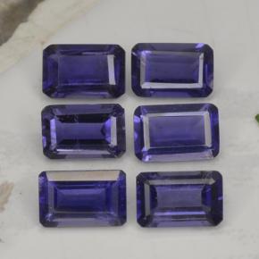 Achetez naturel 2,88ct bleue iolite gems, taille émeraude, en provenance madagascar chez gemselect. en stock, livraison internationale!