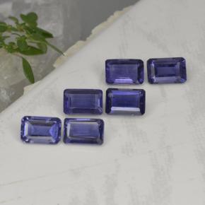 Achetez naturel 3,20ct bleue iolite gems, taille émeraude, en provenance madagascar chez gemselect. en stock, livraison internationale!