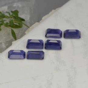 Achetez naturel 3,20ct bleue iolite gems, taille émeraude, en provenance madagascar chez gemselect. en stock, livraison internationale!