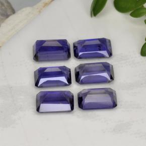 Achetez naturel 2,97ct bleue iolite gems, taille émeraude, en provenance madagascar chez gemselect. en stock, livraison internationale!