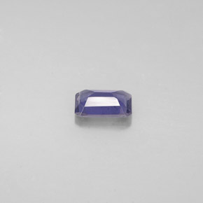 Iolite Violet Bleu naturelle Taille émeraude, 0.40 ct, VS