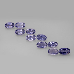 Achetez naturel ct bleue iolite gems, coupe ovale, en provenance madagascar chez gemselect. en stock, livraison internationale!