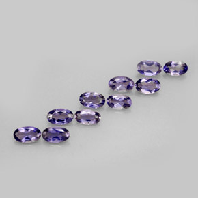 Achetez naturel ct bleue iolite gems, coupe ovale, en provenance madagascar chez gemselect. en stock, livraison internationale!
