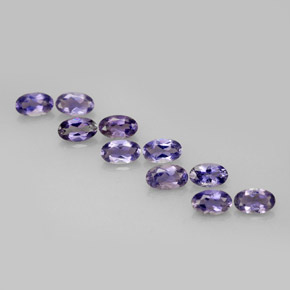 Achetez naturel ct bleue iolite gems, coupe ovale, en provenance madagascar chez gemselect. en stock, livraison internationale!