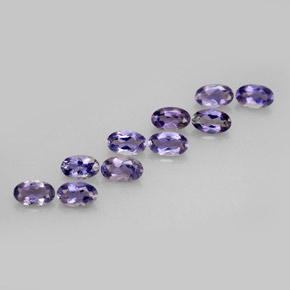 Achetez naturel ct bleue iolite gems, coupe ovale, en provenance madagascar chez gemselect. en stock, livraison internationale!