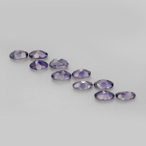 Achetez naturel ct Violet Bleu Iolite gems, Coupe ovale, En provenance Madagascar chez GemSelect. En stock, livraison internationale!