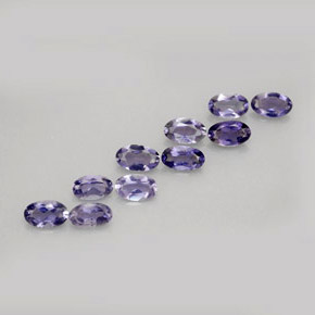 Achetez naturel ct bleue iolite gems, coupe ovale, en provenance madagascar chez gemselect. en stock, livraison internationale!