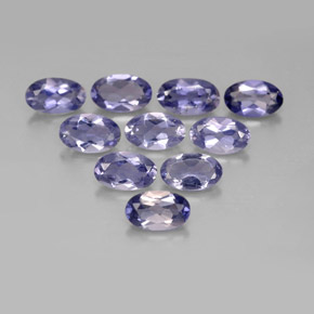 Achetez naturel ct bleue iolite gems, coupe ovale, en provenance madagascar chez gemselect. en stock, livraison internationale!