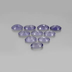 Achetez naturel ct bleue iolite gems, coupe ovale, en provenance madagascar chez gemselect. en stock, livraison internationale!