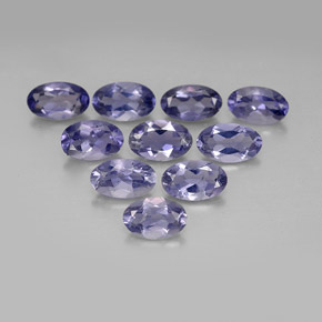 Achetez naturel ct bleue iolite gems, coupe ovale, en provenance madagascar chez gemselect. en stock, livraison internationale!