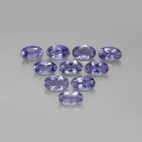 Achetez naturel ct bleue iolite gems, coupe ovale, en provenance madagascar chez gemselect. en stock, livraison internationale!