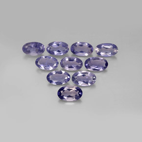 Achetez naturel ct bleue iolite gems, coupe ovale, en provenance madagascar chez gemselect. en stock, livraison internationale!