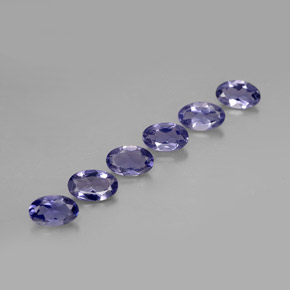 Achetez naturel ct bleue iolite gems, coupe ovale, en provenance madagascar chez gemselect. en stock, livraison internationale!