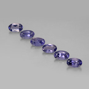 Achetez naturel ct bleue iolite gems, coupe ovale, en provenance madagascar chez gemselect. en stock, livraison internationale!