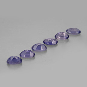 Achetez naturel ct bleue iolite gems, coupe ovale, en provenance madagascar chez gemselect. en stock, livraison internationale!