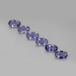 Achetez naturel ct bleue iolite gems, coupe ovale, en provenance madagascar chez gemselect. en stock, livraison internationale!