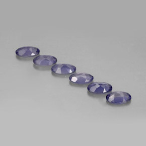 Achetez naturel ct bleue iolite gems, coupe ovale, en provenance madagascar chez gemselect. en stock, livraison internationale!