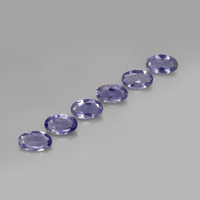 Achetez naturel ct bleue iolite gems, coupe ovale, en provenance madagascar chez gemselect. en stock, livraison internationale!
