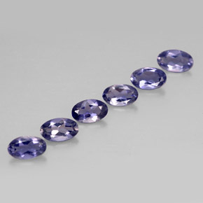 Achetez naturel ct bleue iolite gems, coupe ovale, en provenance madagascar chez gemselect. en stock, livraison internationale!