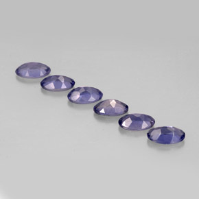 Achetez naturel ct bleue iolite gems, coupe ovale, en provenance madagascar chez gemselect. en stock, livraison internationale!