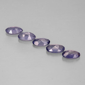 Achetez naturel ct Violet Bleu Iolite gems, Coupe ovale, En provenance Madagascar chez GemSelect. En stock, livraison internationale!