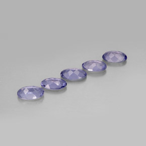 Achetez naturel ct Violet Bleu Iolite gems, Coupe ovale, En provenance Madagascar chez GemSelect. En stock, livraison internationale!