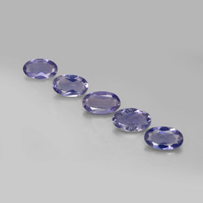Achetez naturel ct bleue iolite gems, coupe ovale, en provenance madagascar chez gemselect. en stock, livraison internationale!