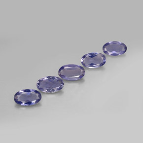 Achetez naturel ct bleue iolite gems, coupe ovale, en provenance madagascar chez gemselect. en stock, livraison internationale!