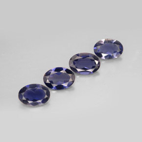 Achetez naturel ct bleue iolite gems, coupe ovale, en provenance madagascar chez gemselect. en stock, livraison internationale!
