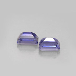 Achetez naturel ct Violet Bleu Iolite gems, Taille émeraude, En provenance Madagascar chez GemSelect. En stock, livraison internationale!