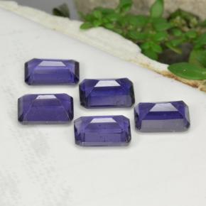 Achetez naturel 2,52ct bleue iolite gems, taille émeraude, en provenance madagascar chez gemselect. en stock, livraison internationale!