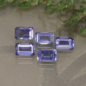 Achetez naturel 2,58ct violet iolite gems, taille émeraude, en provenance madagascar chez gemselect. en stock, livraison internationale!
