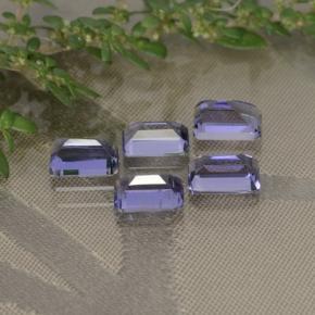 Achetez naturel 2,58ct violet iolite gems, taille émeraude, en provenance madagascar chez gemselect. en stock, livraison internationale!