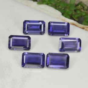 Achetez naturel 2,68ct bleue iolite gems, taille émeraude, en provenance madagascar chez gemselect. en stock, livraison internationale!