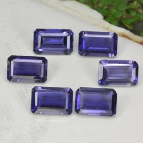 Achetez naturel 2,68ct bleue iolite gems, taille émeraude, en provenance madagascar chez gemselect. en stock, livraison internationale!