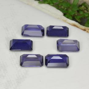 Achetez naturel 2,68ct bleue iolite gems, taille émeraude, en provenance madagascar chez gemselect. en stock, livraison internationale!