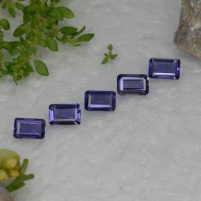 Achetez naturel 2,28ct bleue iolite gems, taille émeraude, en provenance madagascar chez gemselect. en stock, livraison internationale!